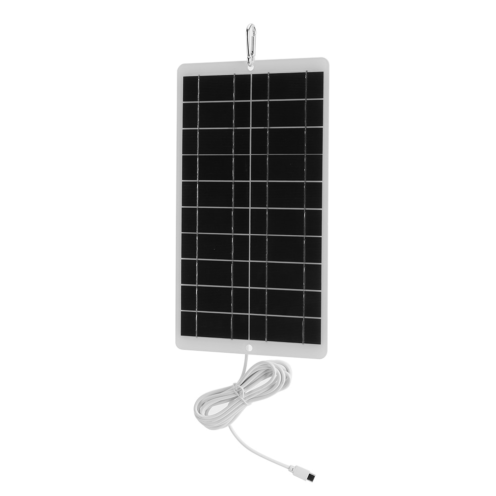 Home Security Panel - 8W 5V Taşınabilir Güneş Enerjili Pil