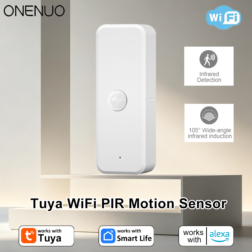 Home Security With Alarm - Yeni Tuya WiFi PIR Hareket Dedektörü