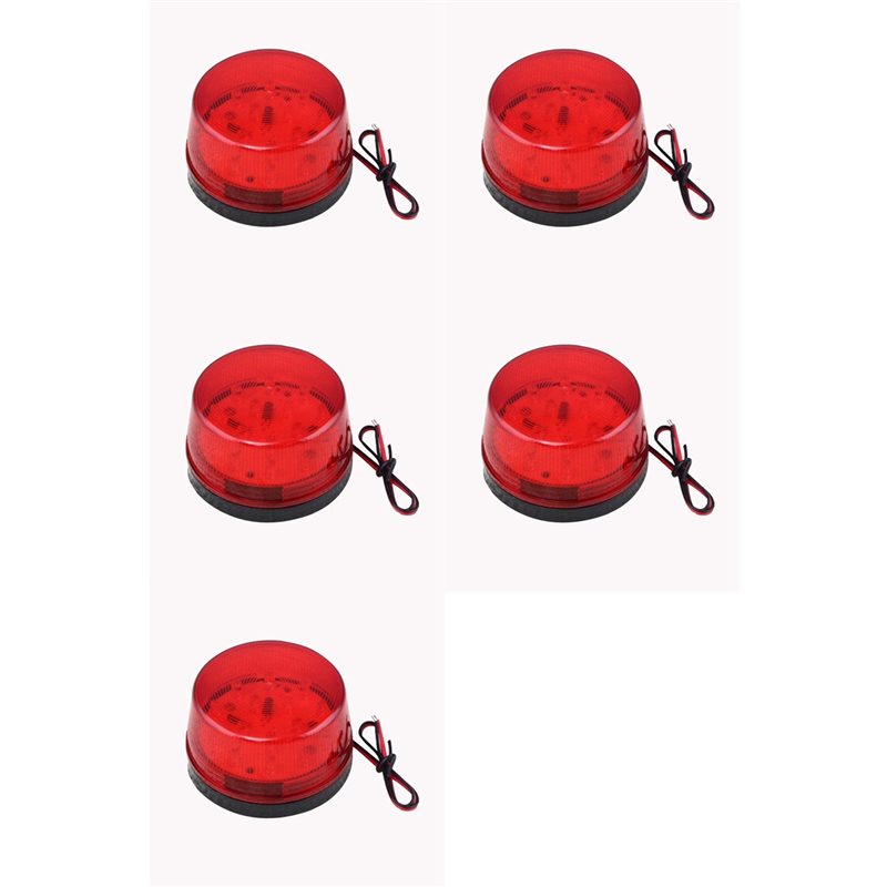Home Security Lights - 5X 12V Alarm Led Yanıp Sönen