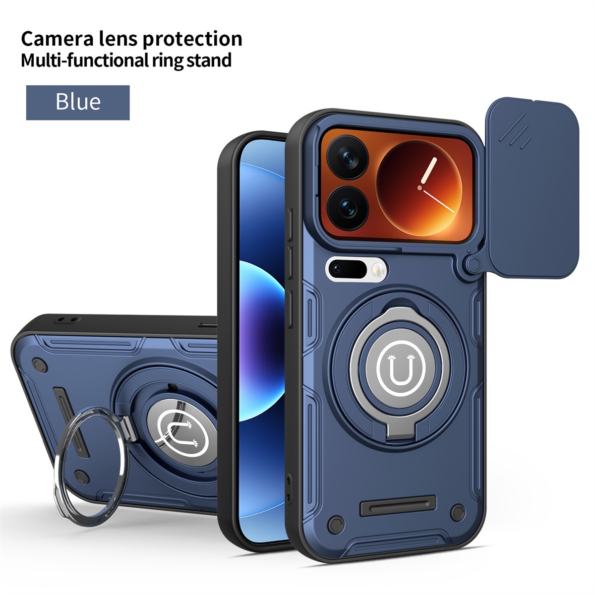Xiaomi Home Security 360 - Darbeye Dayanıklı 360 ° Dönebilen Manyetik