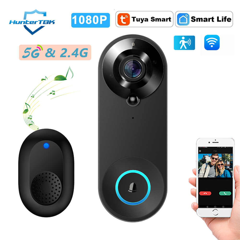 Home Security Camera Installation - 5G 2.4G WiFi Görüntülü Kapı Zili