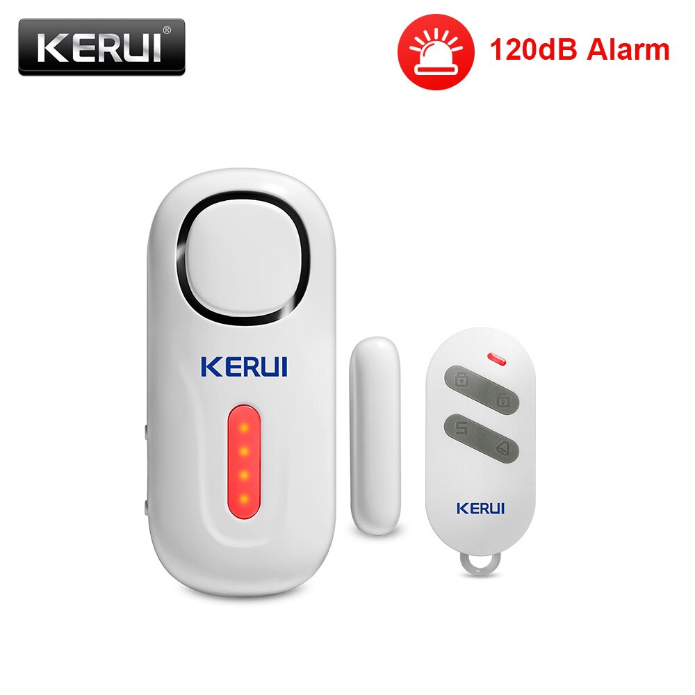 Home Security Lights - KERUI 120DB Kablosuz Kapı/Pencere Giriş Güvenlik
