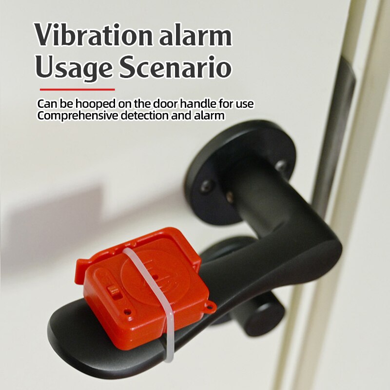 Home Security With Alarm - KERUI Kablosuz Titreşim Alarm Sensörleri 120dB