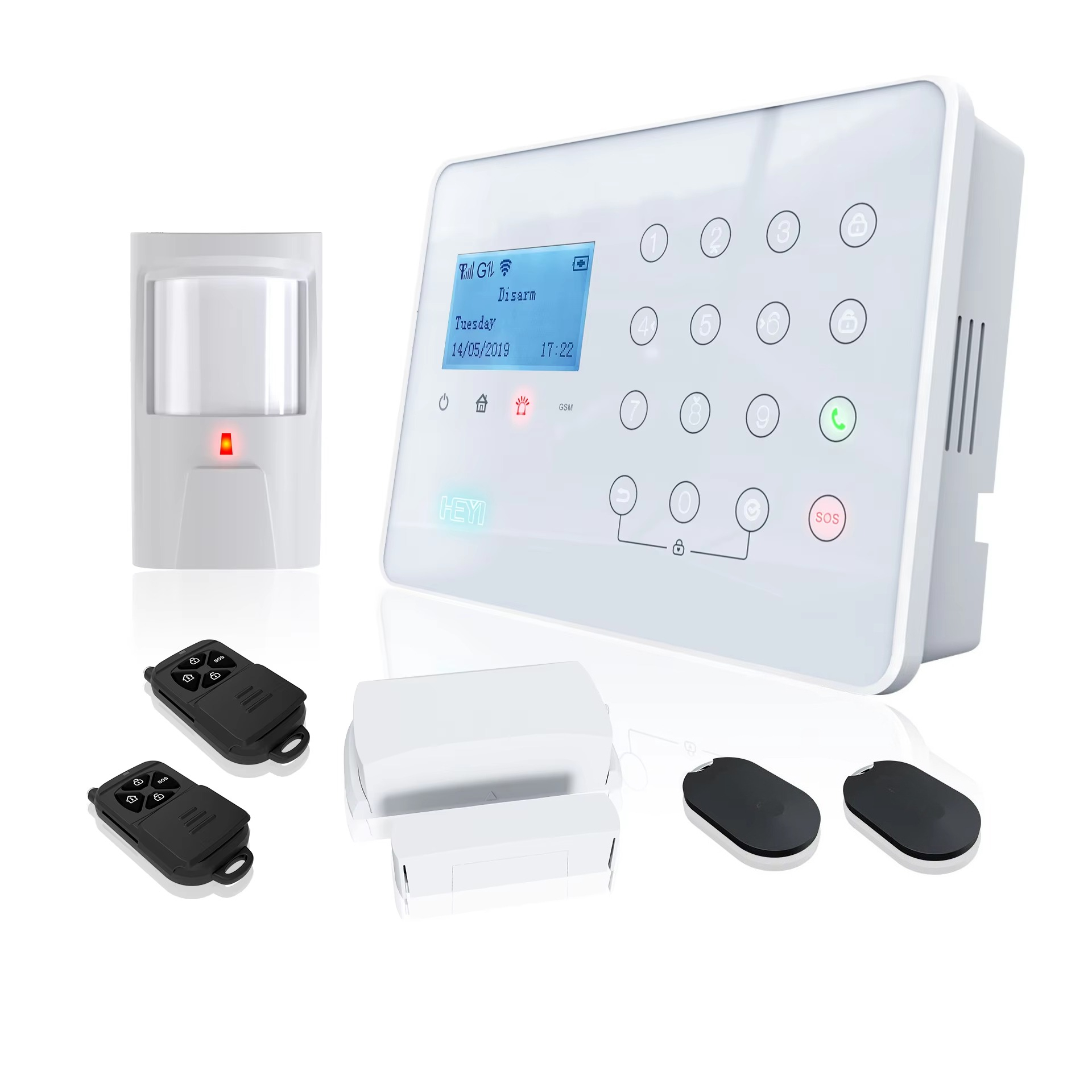 Home Security With Alarm - Alarm Sistemi Ev için Kablosuz Güvenlik