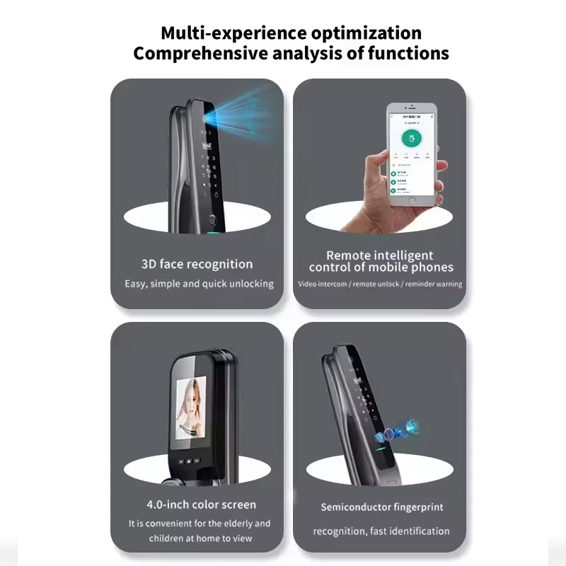 HX5 Akıllı Kapı Kilidi 3D Yüz  - Home Security And Cameras incelemesi ve fiyatı