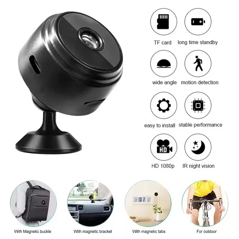 A9 Mini WiFi HD 1080P Güvenlik - Home Security Camera Installation incelemesi ve fiyatı