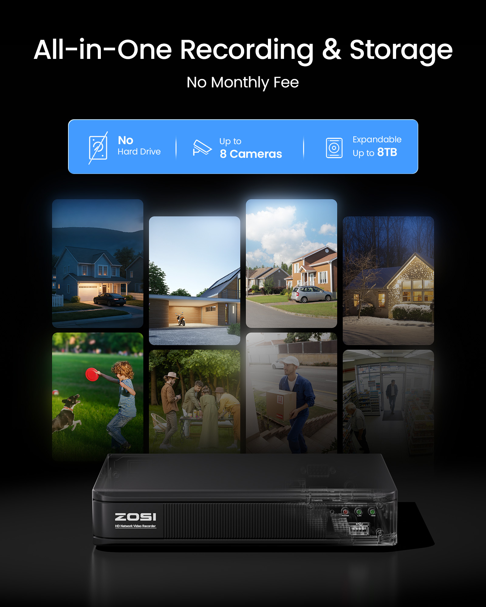 ZOSI 3K Lite Kablolu CCTV Güve - Home Security Camera Installation incelemesi ve fiyatı