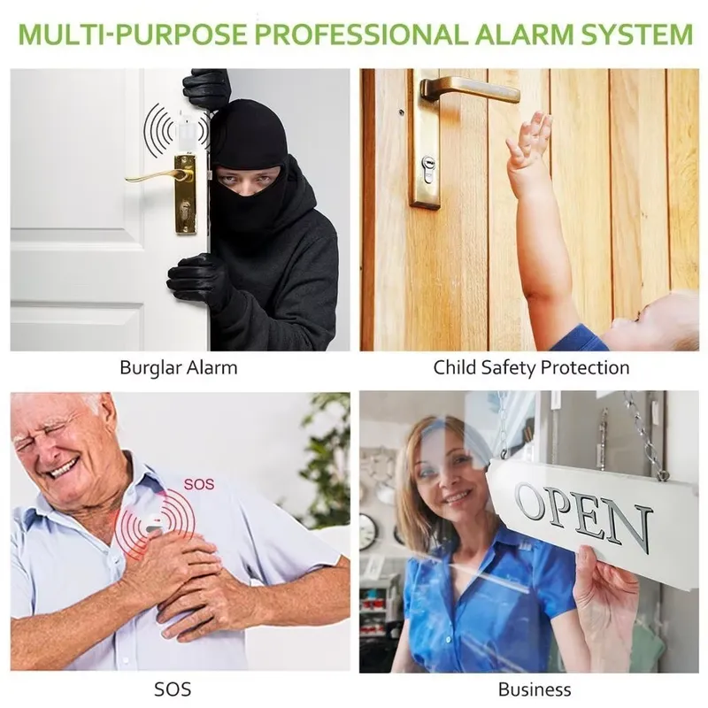 Ev Hırsız Alarm Kiti Otomatik  - Home Security With Alarm incelemesi ve fiyatı
