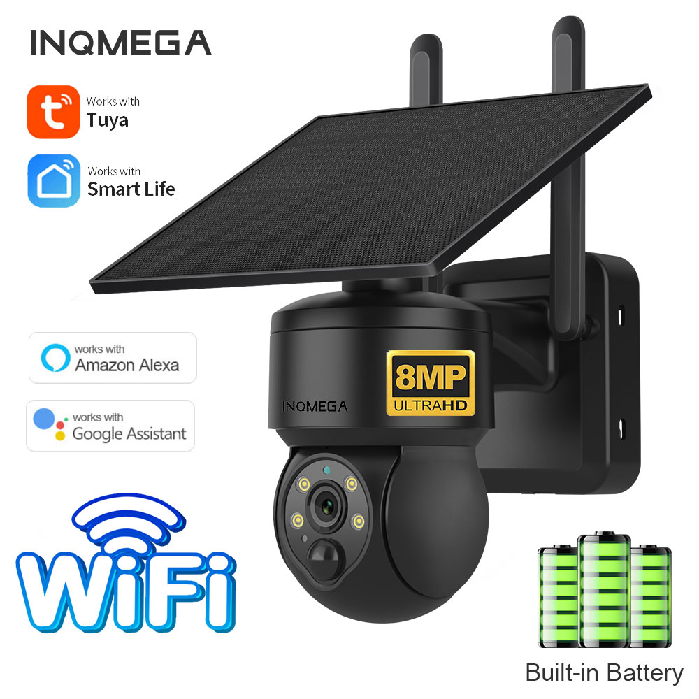 INQMEGA 8MP TUYA Solar Kamera  - Home Security Wifi Camera incelemesi ve fiyatı