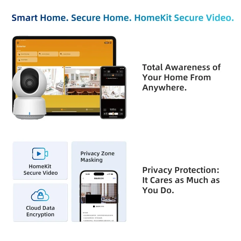 Orijinal Aqara Akıllı Kamera E - Home Security Camera Installation incelemesi ve fiyatı