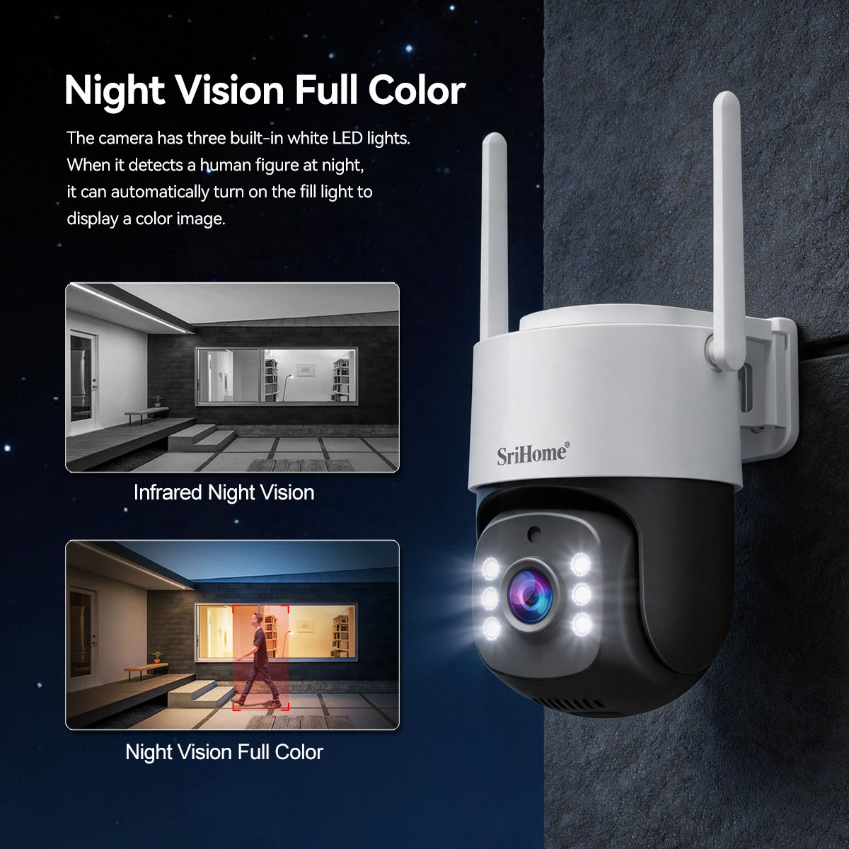 Srihome NVS012-IPC056 5MP IP K - Home Security Kit With Camera incelemesi ve fiyatı