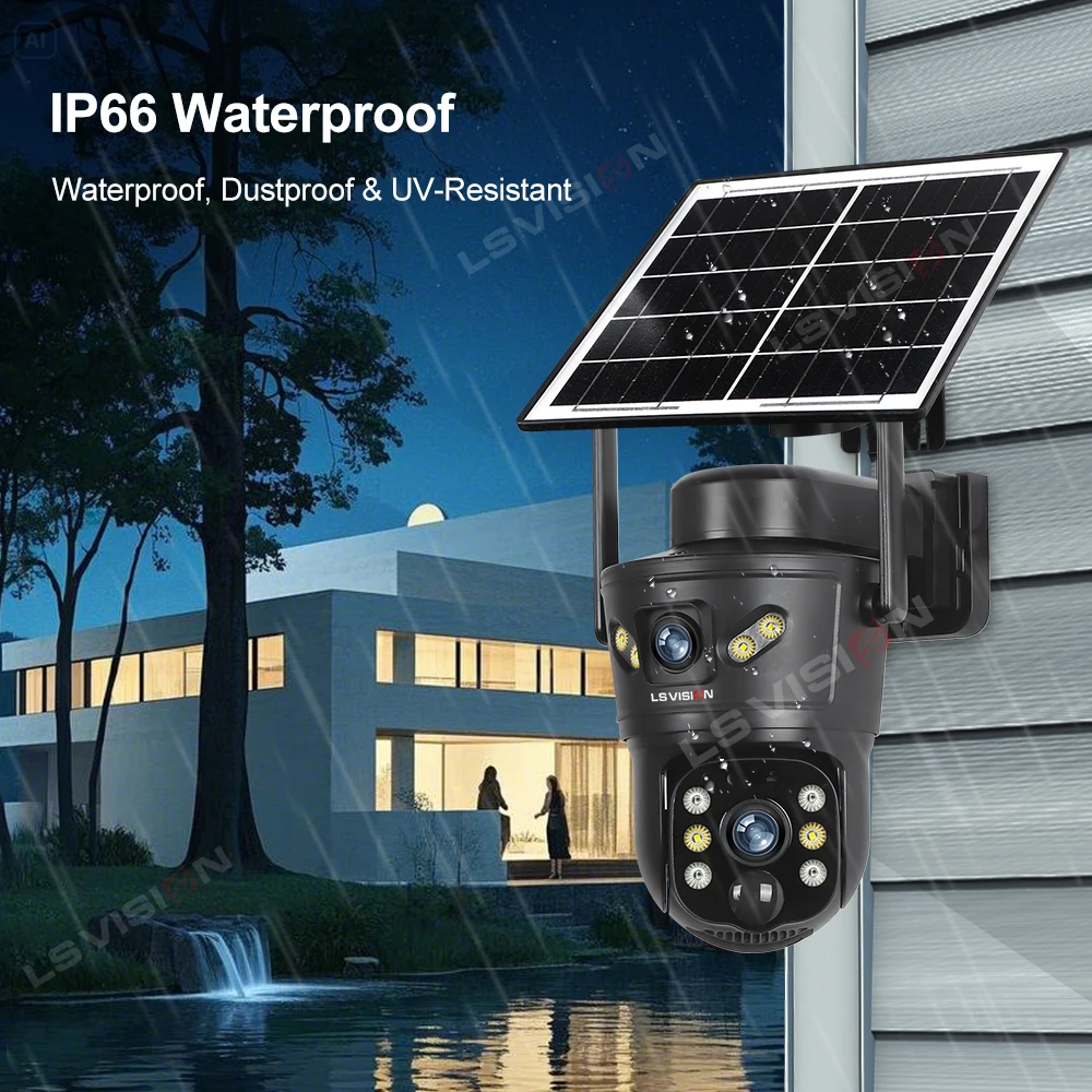 LS VISION 8MP 4G Güneş Kameras - Home Security Wifi Camera incelemesi ve fiyatı