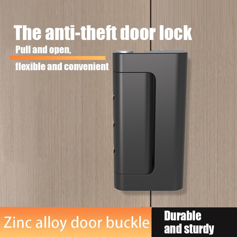 1 adet çinko alaşımı anti hırs - Home Security Locks For Doors incelemesi ve fiyatı