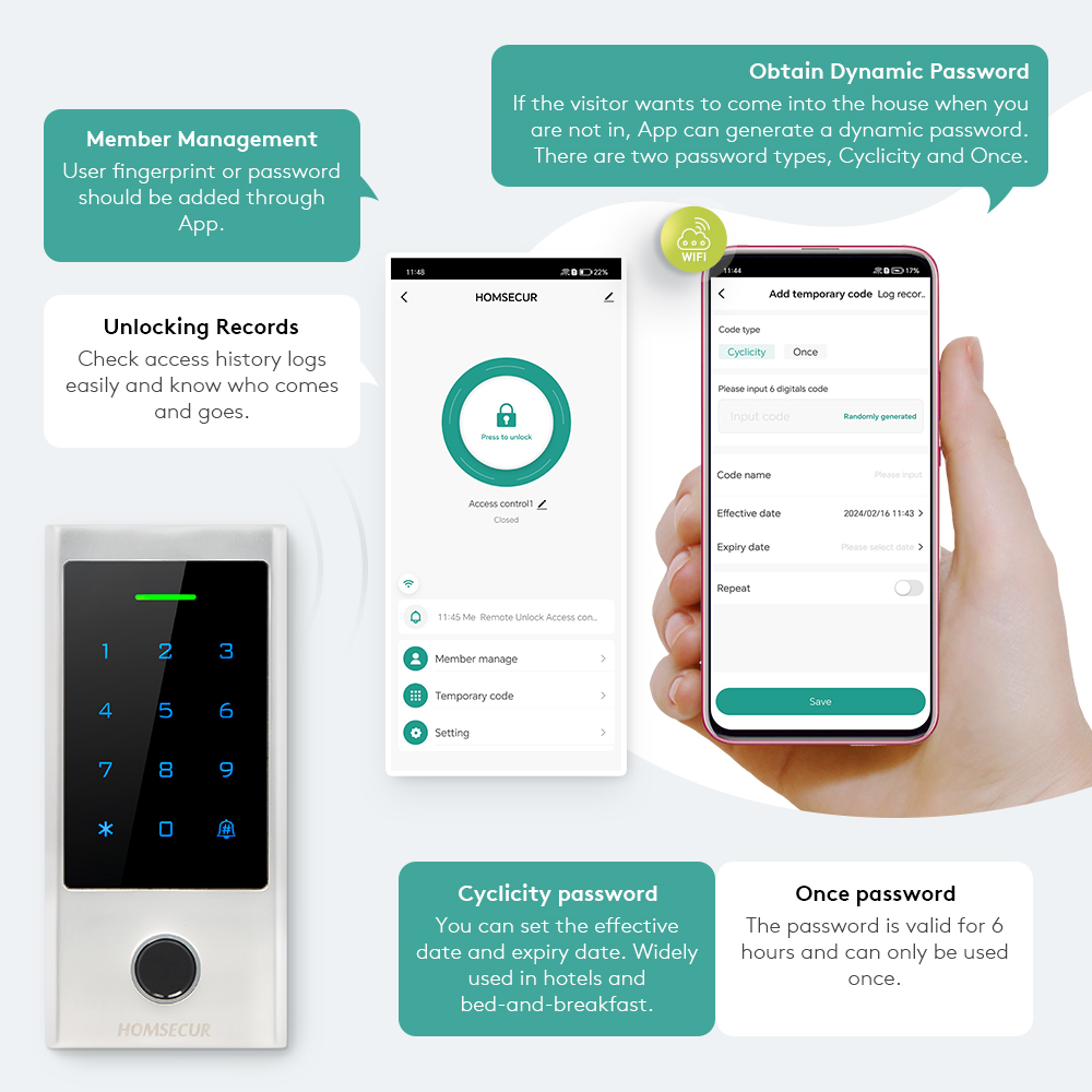 WiFi Tuya Akıllı APP Su Geçirm - Home Security Key Fob incelemesi ve fiyatı