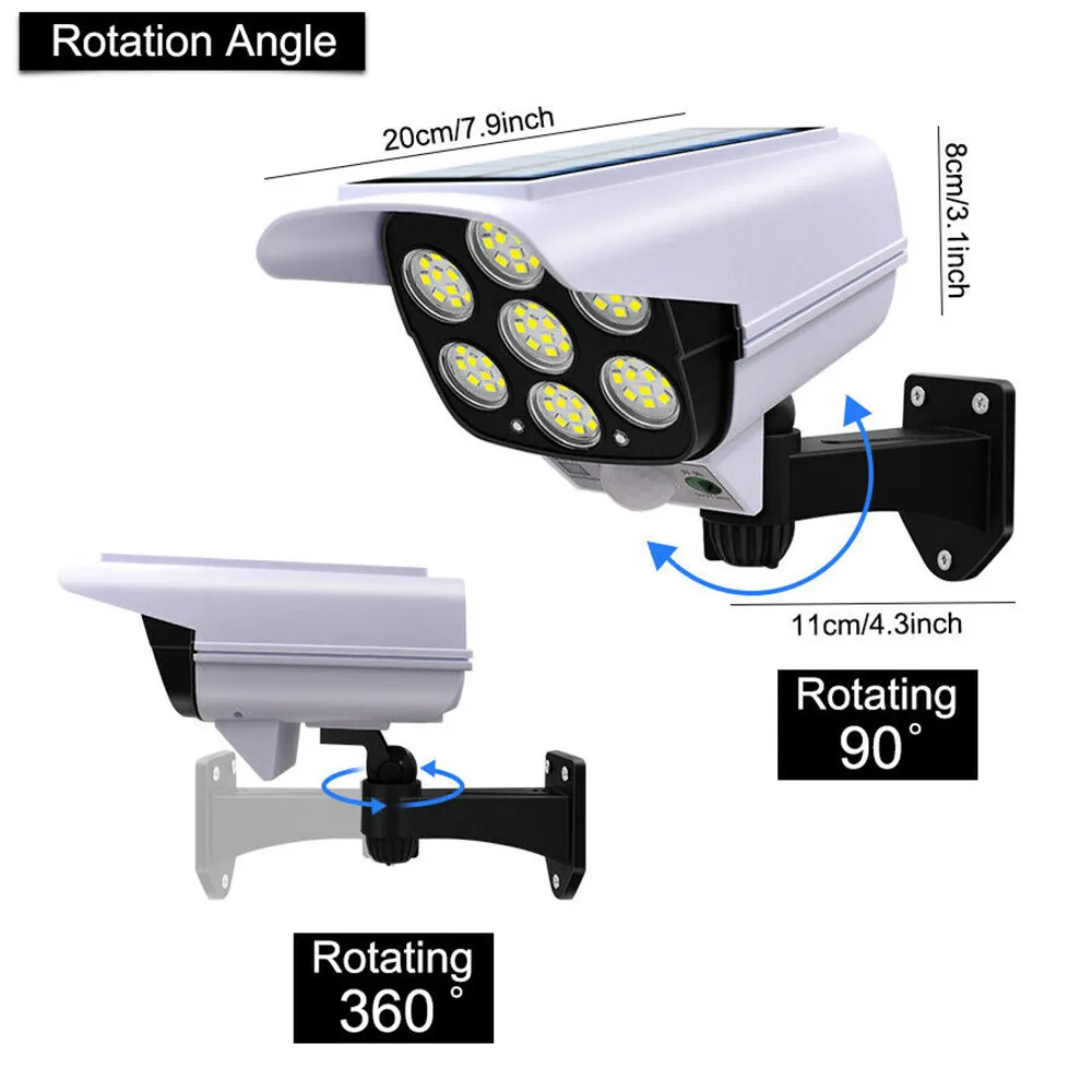 Açık Güneş Işığı Hareket Sensö - Home Security Camera Installation incelemesi ve fiyatı