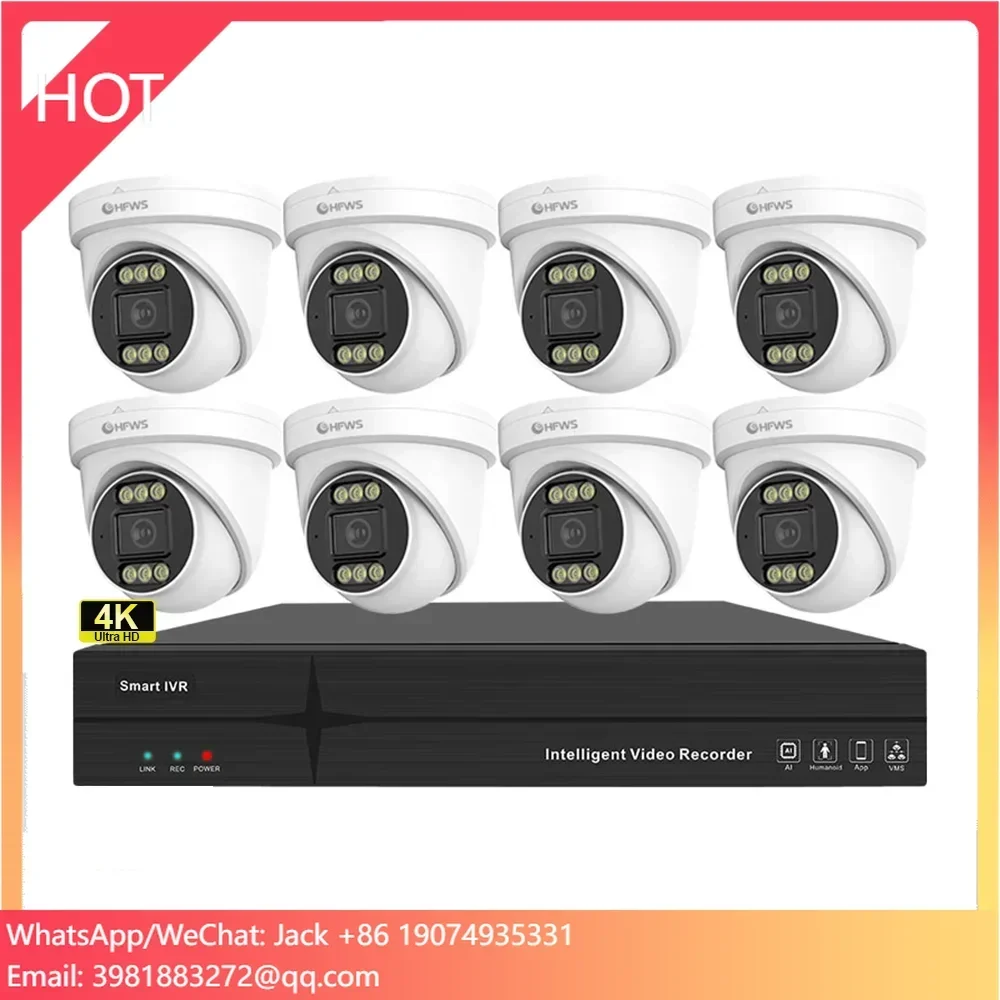 OEM 8MP 4K 25FPS PoE IP Kamera - Home Security Systems With Cameras incelemesi ve fiyatı
