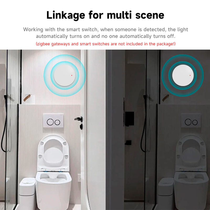 Tuya Zigbee 3.0 24GHz MmWave İ - Home Security With Alarm incelemesi ve fiyatı