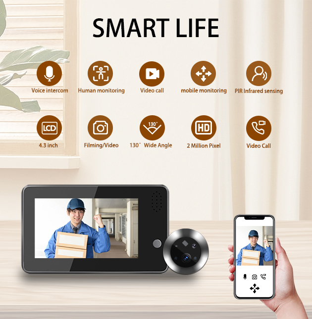 4.3 inç Tuya Smartlife WiFi Ka - Home Security Wireless Camera incelemesi ve fiyatı