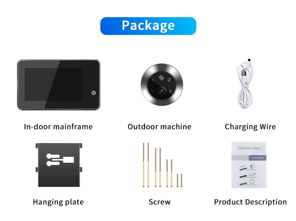4.3 inç Tuya Smartlife WiFi Ka - Home Security Wireless Camera incelemesi ve fiyatı