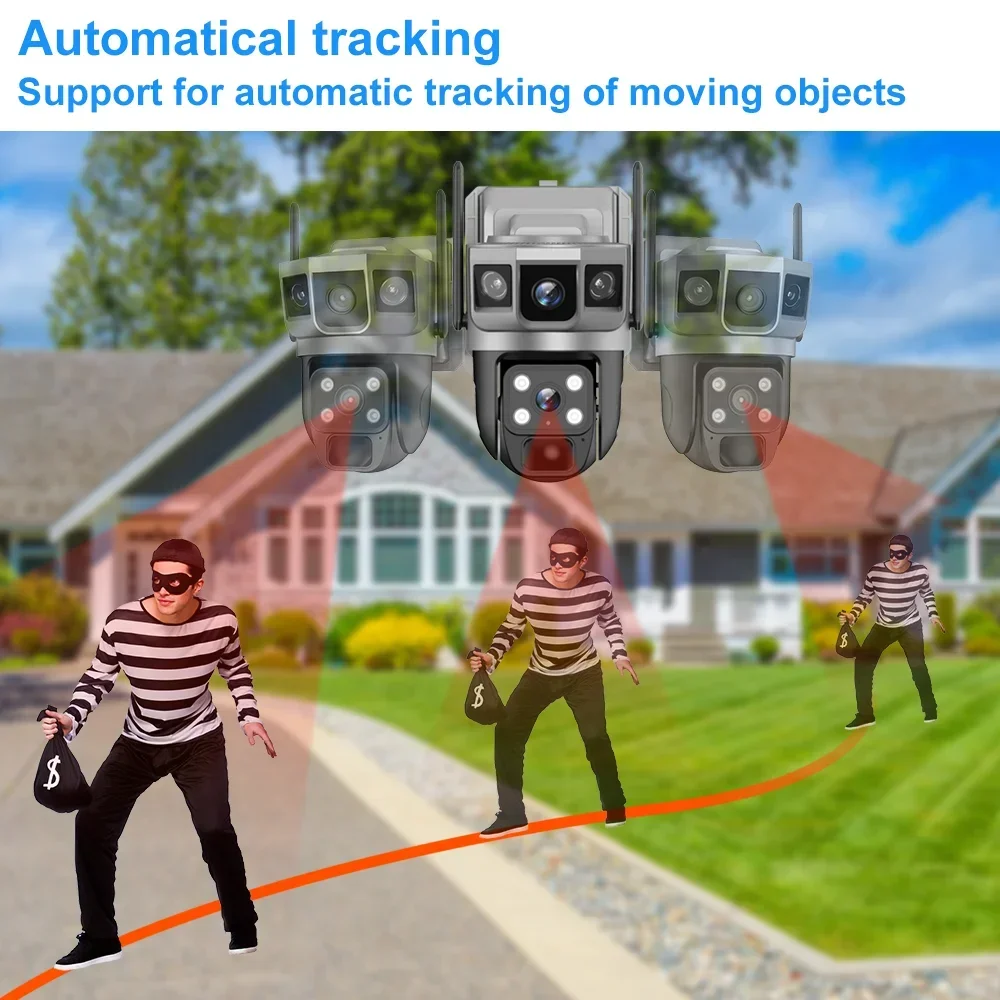 V380 4K 3 Ekranlı 4G Kamera Gü - Home Security Camera Installation incelemesi ve fiyatı