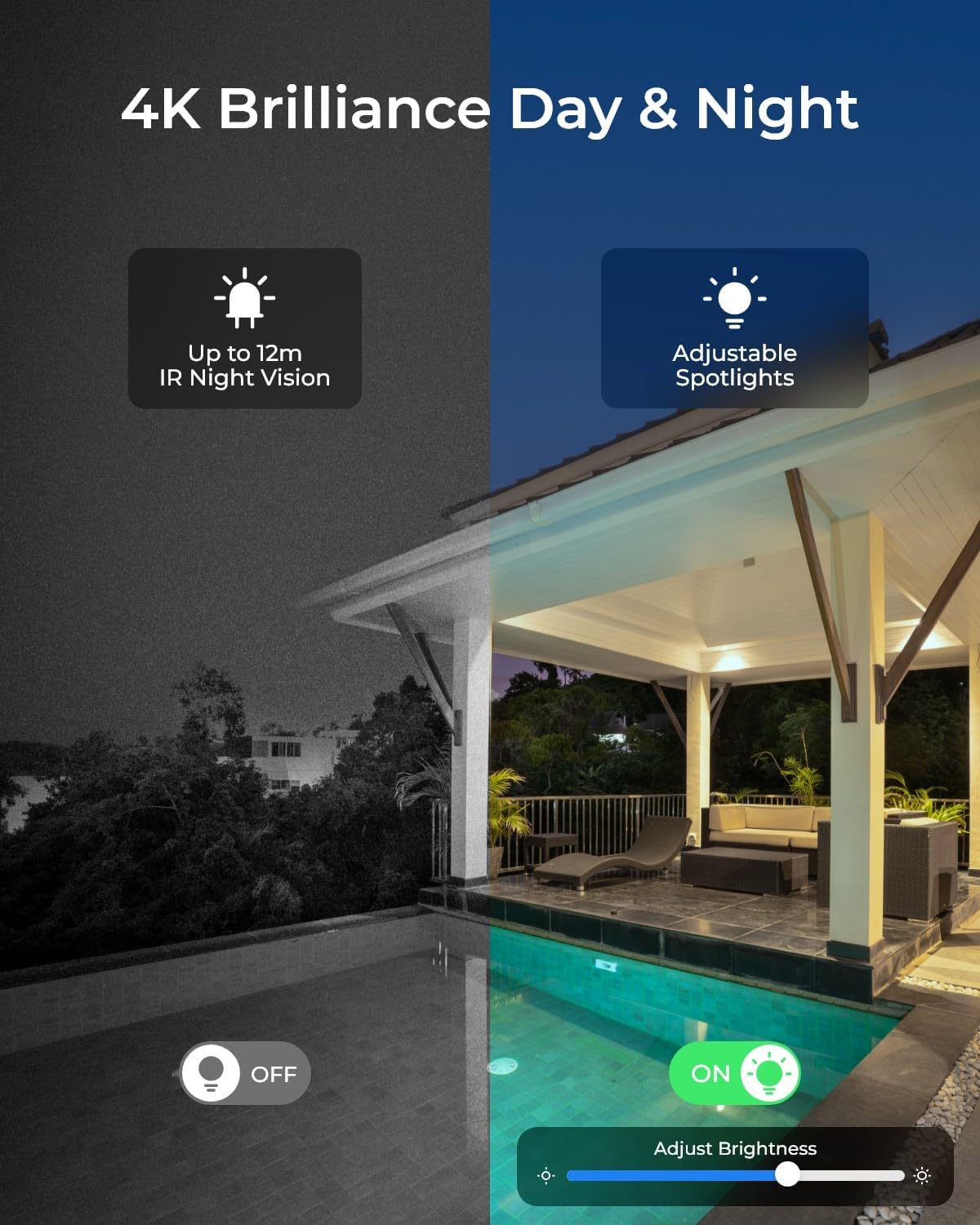 PoE 4K Dış Mekan Ev Güvenlik K - Home Security Camera Installation incelemesi ve fiyatı