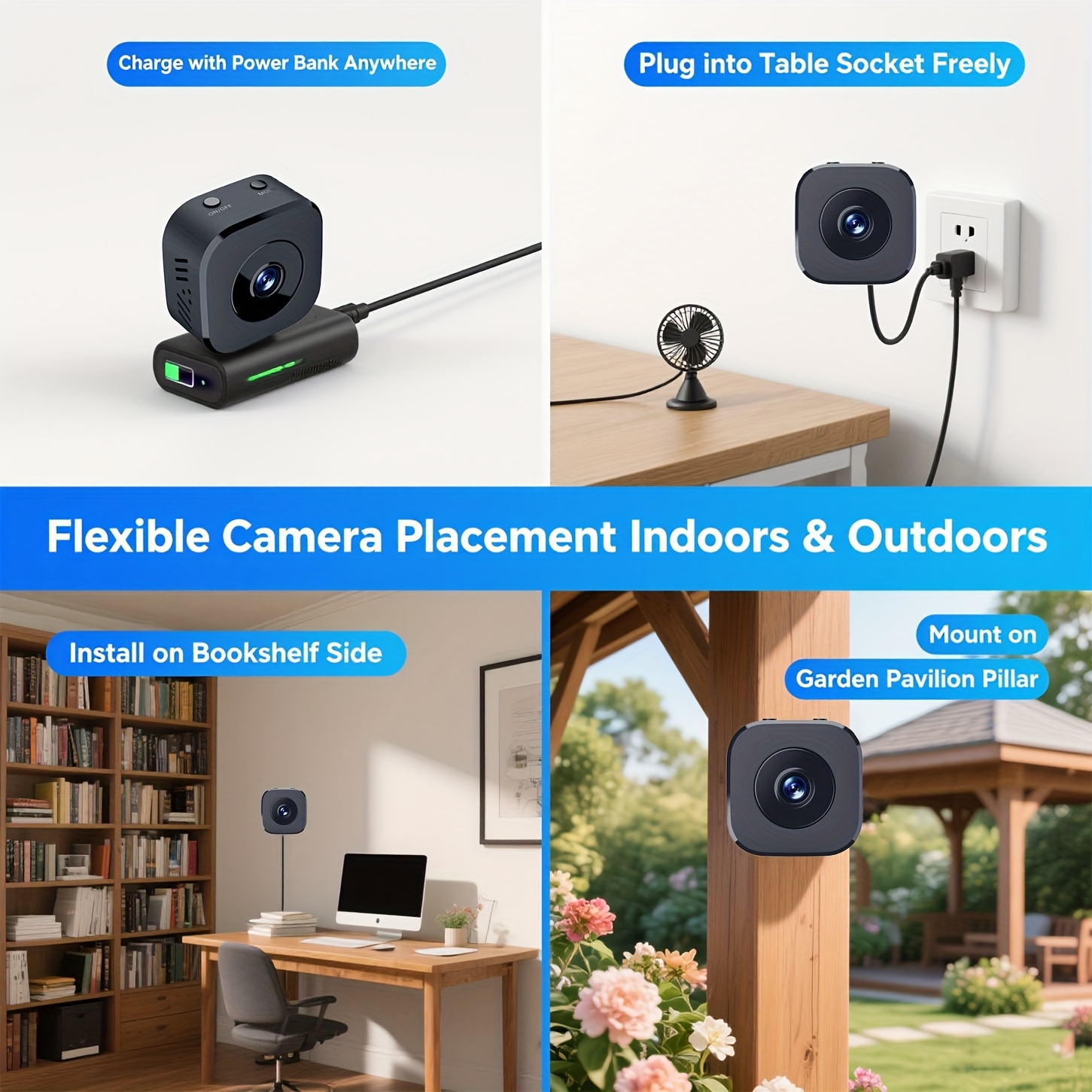 1080P HD Mini WiFi Kamera Kapa - Home Security And Cameras incelemesi ve fiyatı