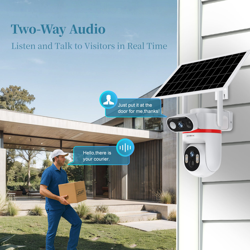 LS VISION Güneş Enerjili Güven - Home Zone Security Camera incelemesi ve fiyatı