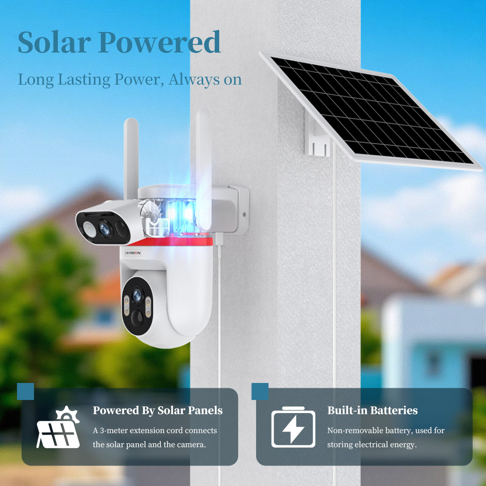 LS VISION Güneş Enerjili Güven - Home Zone Security Camera incelemesi ve fiyatı