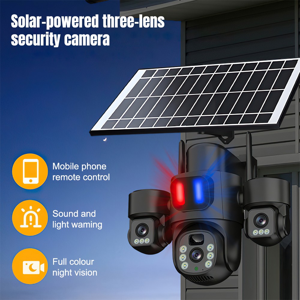 Güneş Enerjili WiFi PTZ Kamera - Home Security Wireless Camera incelemesi ve fiyatı