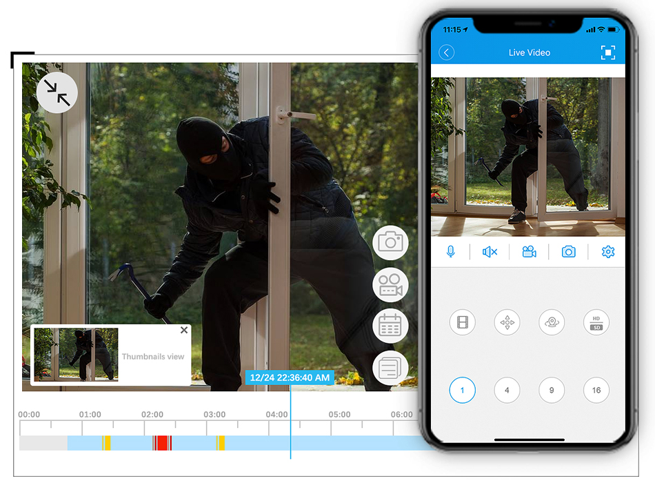 16CH 32CH 4K NVR Video kaydedi - Home Security And Cameras incelemesi ve fiyatı