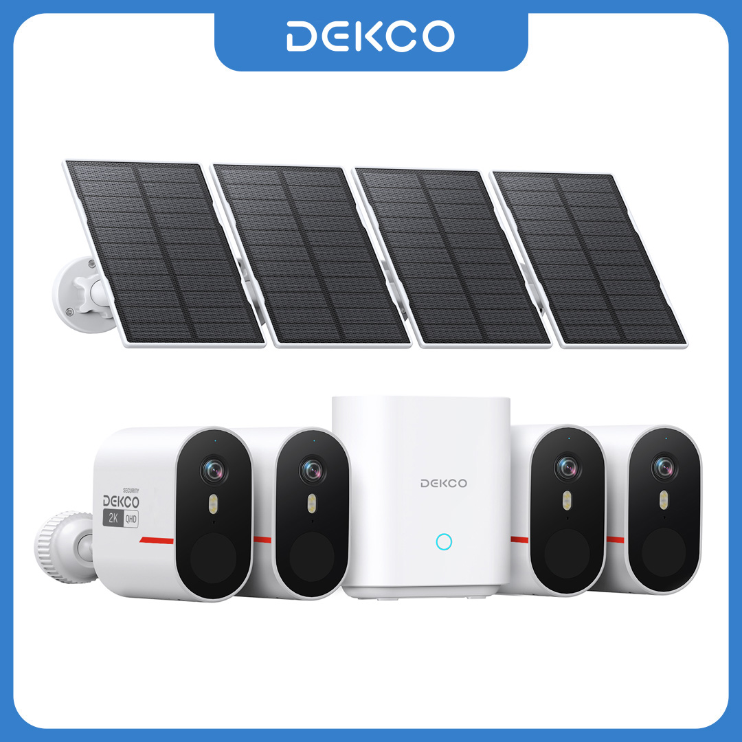 Dekco 3MP WiFi Güneş Enerjili  - Home Security Kit With Camera incelemesi ve fiyatı