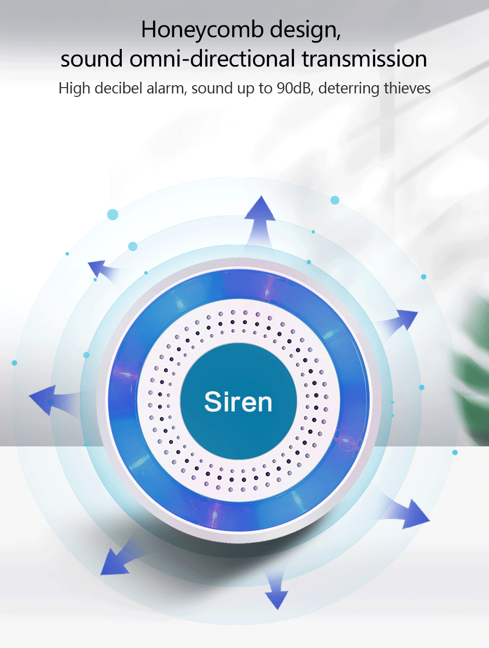 433mhz kablosuz ses ve ışık Si - Home Security Lights incelemesi ve fiyatı