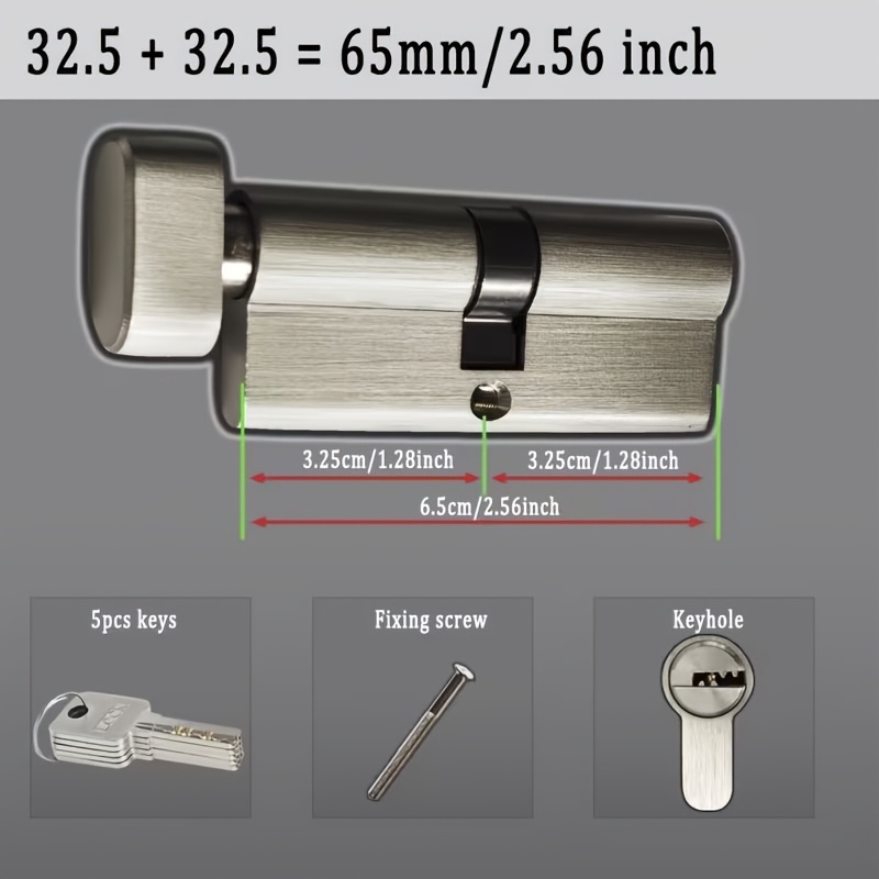 1 Adet Avrupa Standardı Tamame - Home Security Locks For Doors incelemesi ve fiyatı