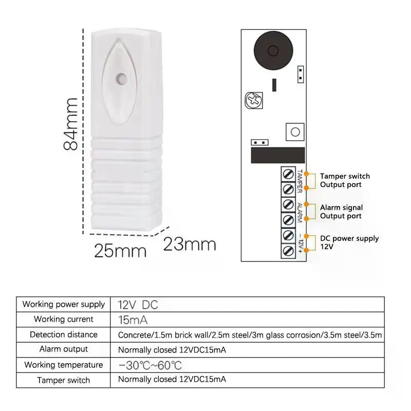Kablolu Fotoelektrik Titreşim  - Home Security With Alarm incelemesi ve fiyatı